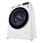 LG Lavasecadora inteligente AI Direct Drive 8/5kg, 1400rpm, Clasificación E, Blanca, Serie 400, F4DN4008N0W