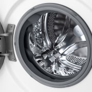 LG Lavasecadora inteligente AI Direct Driveᵀᴹ, Vapor 9/6kg, 1400rpm, Un 10% más eficiente que A(lavado) /D(secado) Blanca, Serie 500, F4DR5509A0W