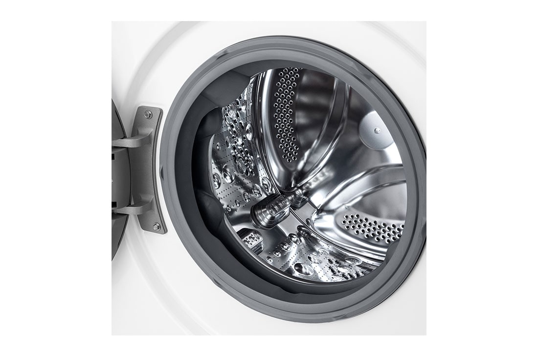 LG 9/6 kg y 1400 rpm Lavasecadora en Blanco, F4DR6009A1W