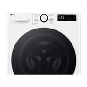 LG 9/6 kg y 1400 rpm Lavasecadora en Blanco, F4DR6009A1W