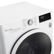 LG Lavasecadora inteligente AI Direct Drive™, con Vapor 8/6kg, 1400rpm, Clasificación B(lavado)/E(secado) Blanca, Serie 310, F4DV3108S0W