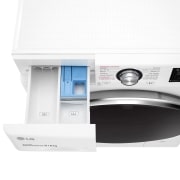 LG Lavasecadora inteligente  AI Direct Drive™,  con Vapor  9/6kg, 1400rpm,  Clasificación B(lavado)/E(secado) Blanca, Serie 310, F4DV3109S2W