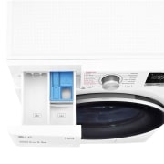 LG Lavasecadora inteligente AI Direct Drive 9/6kg, 1400rpm, Clasificación E, Blanca, Serie 500, F4DV5009S1W