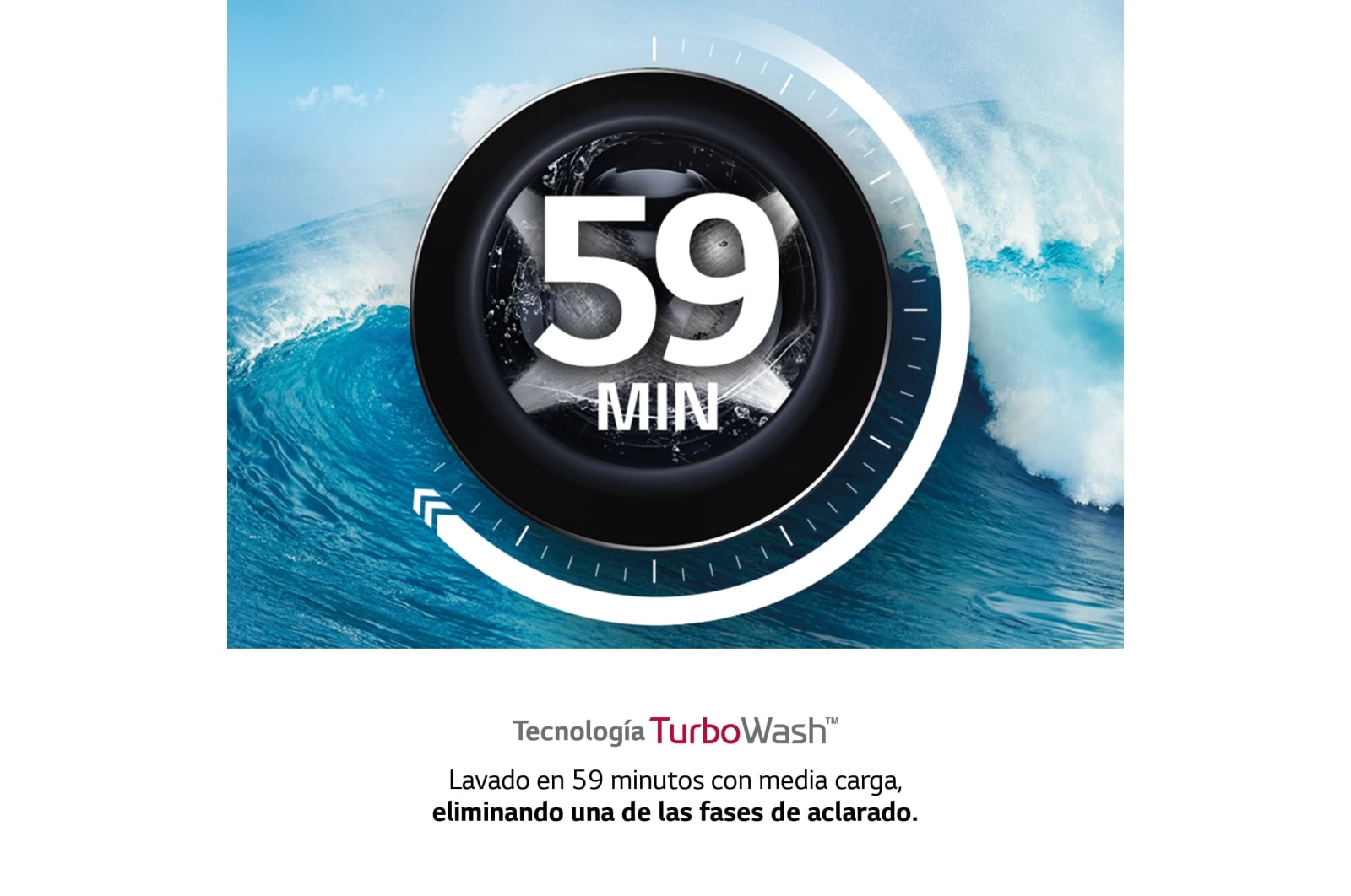 LG Lavasecadora inteligente AI Direct Drive 9/6kg, 1400rpm, Clasificación B(lavado)/E(secado), Inox antihuellas, Serie 500, F4DV5009S2S