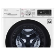 LG Lavasecadora inteligente AI Direct Drive con Autodosificador de detergente 9/6kg, 1400rpm, Clasificación B(lavado)/E(secado), Blanca, Serie 550, F4DV5509SMW