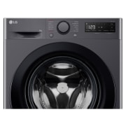 LG Lavadora inteligente AI Direct Drive,  Vapor,  9kg ,  1400rpm Un 10% más eficiente que A, Serie 500, F4WR5009A6M