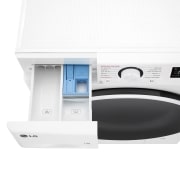 LG Lavadora inteligente AI Direct Drive. TurboWash 360º, Vapor,  11kg ,  1400rpm Un 10% más eficiente que A, Serie 600, F4WR6011A0W