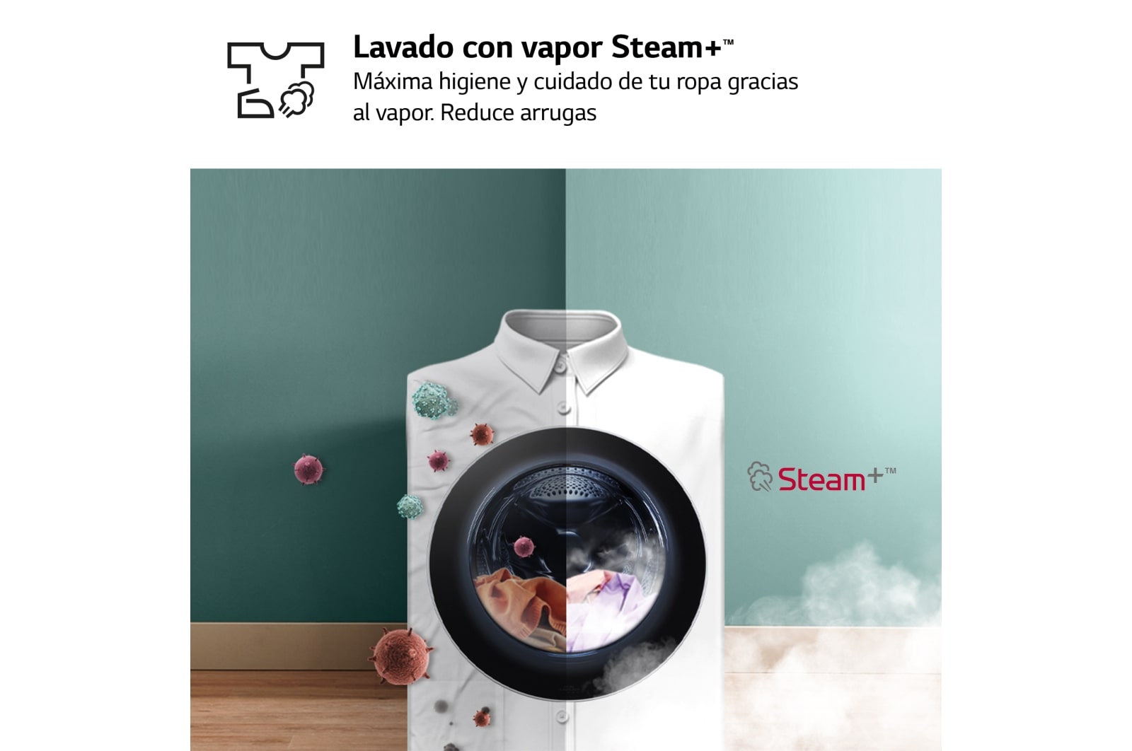 LG Outlet Lavadora inteligente AI Direct Drive. TurboWash 360º, Vapor+, 9kg , 1400rpm Un 10% más eficiente que A, Serie 700, F4WR7009AGW.OUTLET