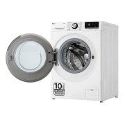 LG Lavadora inteligente AI Direct Drive. TurboWash 360º, Vapor+, 13kg , 1400rpm.Un 20% más eficiente que A, Serie 700, F4WR7013AGW