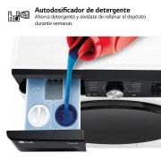 LG Lavadora 11kg ,  1400rpm  Un 10% más eficiente que A, TurboWash 360º-  Dosificador automático detergente, F4WR7511AGH