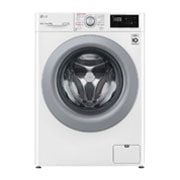 LG Lavadora inteligente AI Direct Drive 8kg, 1400rpm, Clasificación C Blanca, Serie 300, F4WV3008S4W