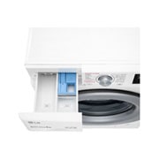 LG Lavadora inteligente AI Direct Drive 8kg, 1400rpm, Clasificación C Blanca, Serie 300, F4WV3008S4W