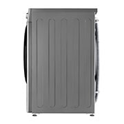 LG Lavadora inteligente AI Direct Drive 8kg, 1400rpm, Clasificación C,  Inox antihuellas, Serie 300, F4WV3008S6S