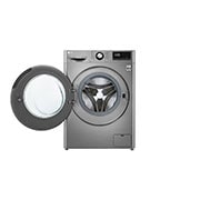 LG Lavadora inteligente AI Direct Drive 8kg, 1400rpm, Clasificación C,  Inox antihuellas, Serie 300, F4WV3008S6S