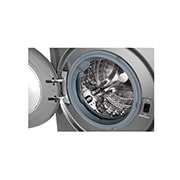 LG Lavadora inteligente AI Direct Drive 8kg, 1400rpm, Clasificación C,  Inox antihuellas, Serie 300, F4WV3008S6S