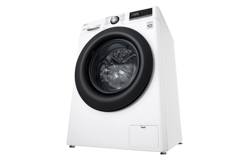LG Lavadora inteligente AI Direct Drive 8kg, 1400rpm, Clasificación C, Blanca, Serie 300, F4WV3008S6W