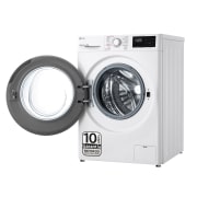 LG Lavadora inteligente AI Direct Drive 9kg, 1400rpm, Clasificación B, Blanca, Serie 300, F4WV3009S3W