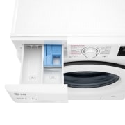 LG Lavadora inteligente AI Direct Drive 9kg, 1400rpm, Clasificación B, Blanca, Serie 300, F4WV3009S3W