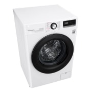 LG Lavadora inteligente AI Direct Drive 9kg, 1400rpm, Clasificación B, Blanca, Serie 300, F4WV3009S6W