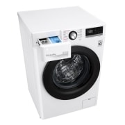 LG Lavadora inteligente AI Direct Drive 9kg, 1400rpm, Clasificación B, Blanca, Serie 300, F4WV3009S6W