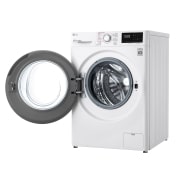 LG Lavadora inteligente AI Direct Drive TM, con Vapor, 9kg, 1400 Clasificación A, Blanca , Serie 300, F4WV309S3WA