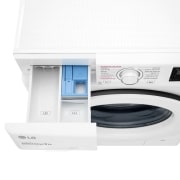 LG Lavadora inteligente AI Direct Drive TM, con Vapor, 9kg, 1400 Clasificación A, Blanca , Serie 300, F4WV309S3WA