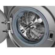 LG Lavadora inteligente AI Direct Drive <sup>TM</sup>, con Vapor, 9kg, 1400 Clasificación A, Inox antihuellas , Serie 300, F4WV309S6SA