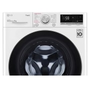 LG Lavadora inteligente AI Direct Drive™, TurboWash 59, 9kg, 1400rpm, Clasificación A, Blanca, Serie 500, F4WV509SMAW