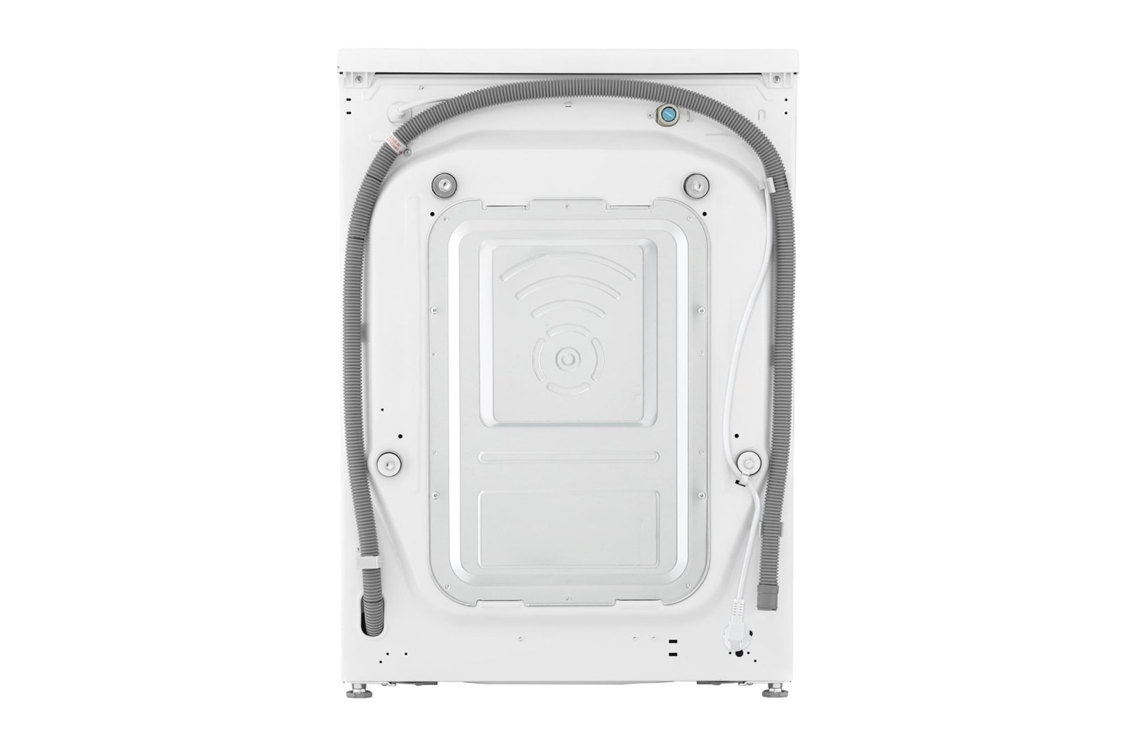 LG Lavadora inteligente AI Direct Drive™, TurboWash 59, con autodosificación de detergente, 9kg, 1400rpm, Clasificación B, Blanca, Serie 550, F4WV5509S1W