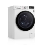 LG Lavadora inteligente AI Direct Drive TM, TurboWash 59,  con autodosificación de detergente,  10,5kg, 1400rpm,  Clasifiación B  Blanca, Serie 550, F4WV5510S1W