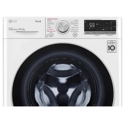 LG Lavadora inteligente AI Direct Drive TM, TurboWash 59,  con autodosificación de detergente,  10,5kg, 1400rpm,  Clasifiación B  Blanca, Serie 550, F4WV5510S1W