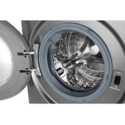 LG Lavadora inteligente AI Direct Drive 9kg, 1400rpm, Clasificación A, Inox antihuellas, Serie 700, F4WV7009S2S