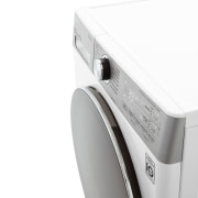 LG Lavadora inteligente AI Direct Drive con Autodosificador de detergente 12kg, 1400rpm, Clasificación A, Blanca, Serie 950, F4WV9512P2W