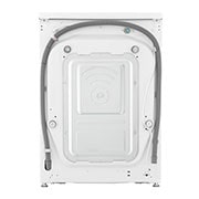 LG Lavadora inteligente AI Direct Drive con Autodosificación de detergente  10,5kg, 1600rpm, Clasificación A, Blanca, Serie 750, F6WV7510P2W