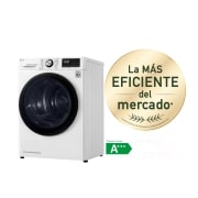 LG Secadora con Bomba de calor Dual Inverter 8kg, Clasificación A+++(-10%), Blanca, Serie 7, RC80V9AV2W