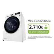 LG Secadora con Bomba de calor Dual Inverter 8kg, Clasificación A+++, Blanca, Serie 9, RC80V9AV4Q