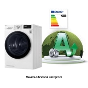 LG Secadora con Bomba de calor Dual Inverter 9kg, Clasificación A+++, Blanca, Serie 7, RC90V9AV3Q