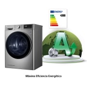 LG Secadora 9kg, A+++, con Bomba de calor Dual Inverter, Inox Antihuellas, Serie 900 , RH90V9PV2N