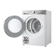 LG Secadora 10kg, A+++, con Bomba de calor Dual Inverter, Blanco, Serie 900, RH10V9AV2WR