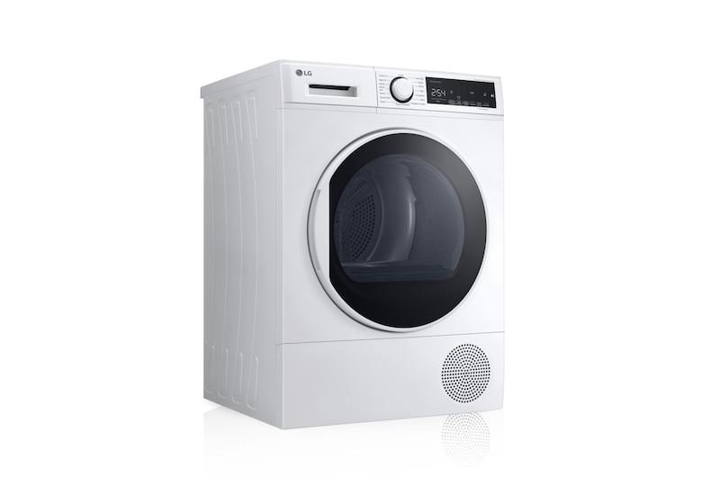 LG Secadora con bomba de calor 8kg, A++, Blanca, Serie 100 , RH80T2AP6RM