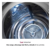 LG  Secadora  con bomba de calor 8kg, A++, Blanca, Serie 100, RH80T2AP6RM