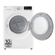 LG Secadora con Bomba de calor Dual Inverter 9kg, Clasificación A++, Blanca, Serie 5, RH90V5AV6N