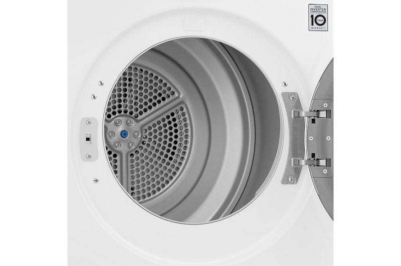 LG Secadora con Bomba de calor Dual Inverter 9kg, Clasificación A++, Blanca, Serie 5, RH90V5AV6Q