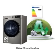 LG Secadora 9kg, A+++, con Bomba de calor Dual Inverter, Inox Antihuellas, Serie 900, RH90V9PV2N.OUTLET