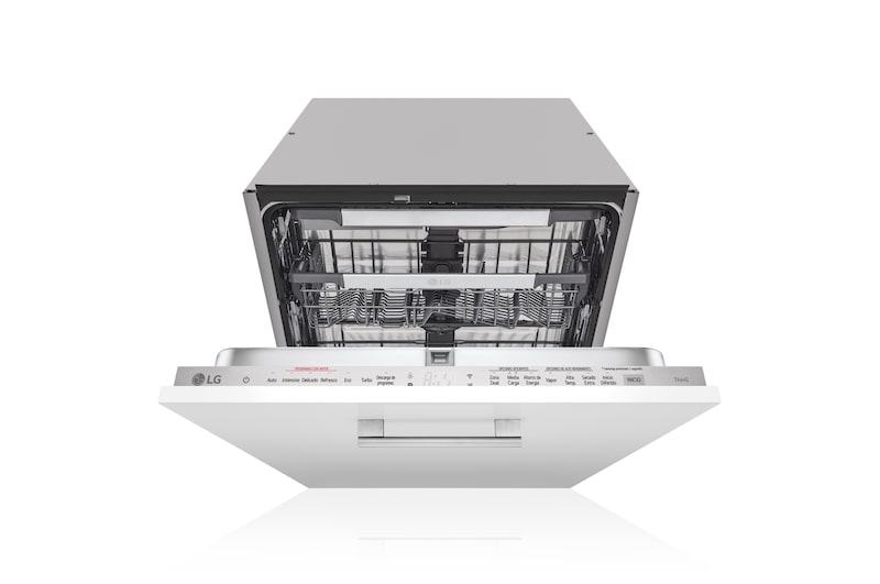 LG Outlet LavavajillasIntegrable, LG QuadWashTM Steam, A con lavado a vapor y tercera bandeja, DB475TXS.OUTLET