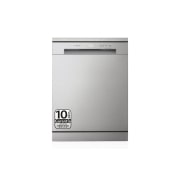 LG Lavavajillas LG QuadWash™ , Direct Drive, Inox antihuellas, D, DF141FV