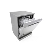 LG Lavavajillas LG QuadWash™ , Direct Drive, Inox antihuellas, D, DF141FV