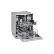 LG Lavavajillas LG QuadWash™ , Direct Drive, Inox antihuellas, D, DF141FV