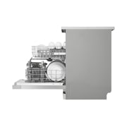 LG Lavavajillas LG QuadWash™ , Direct Drive, Inox antihuellas, D, DF141FV