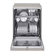 LG Lavavajillas LG QuadWash™, Inox antihuellas, clasificación E, DF222FP
